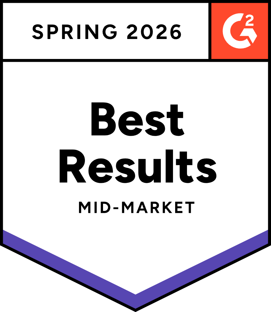G2 Best Results Mid-Market